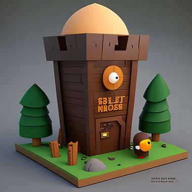 3D модель South Park Lets Go Tower Defense Играть в игру (STL)